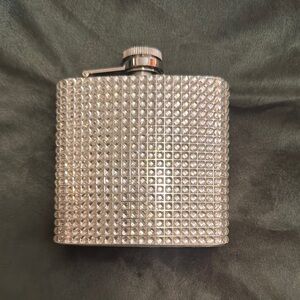 New Rhinestone Studded Stainless Steel Flask
